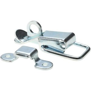 VALUE COLLECTION Padlockable Door Latch: 0.92" OAW, Steel, Zinc-Plated CA2270STCZ144/S