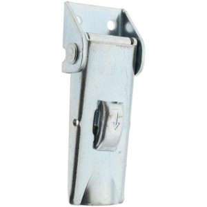 VALUE COLLECTION Door Latch: 0.63" OAW, Steel, Zinc-Plated HC1051LASZE/HS1