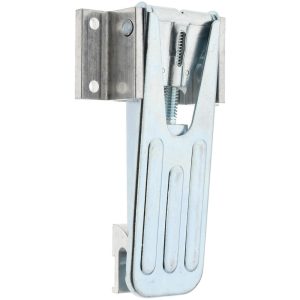 VALUE COLLECTION Door Latch: 3" OAW, Aluminum (Base) & Steel (Lever), Zinc-Plated CA1046STCZ193/S