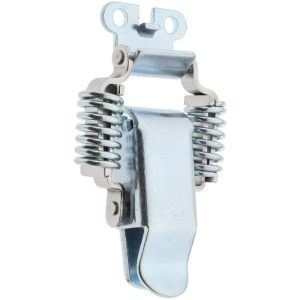 VALUE COLLECTION Door Latch: 1.37" OAW, Steel, Zinc-Plated CA2045STCZ144/S