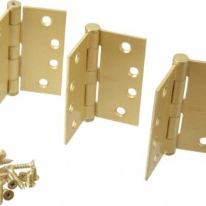 BEST Concealed Hinge: Full Mortise, 4" OAW, 4" Door Leaf Height, 2" Door Leaf Width, 0.13" Thick 711050552