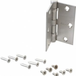 BEST Concealed Hinge: Full Mortise, 3.5" Door Leaf Height, 0.123" Thick 711068096