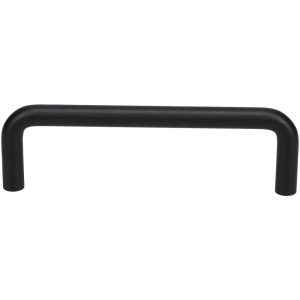 ELECTRO HARDWARE 8-32 Internal Thread, 5/16" Handle Diam, Black Anodized Aluminum Drawer Pull A4804-4