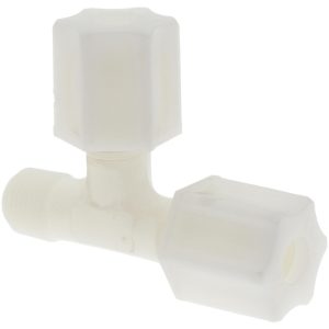 RYAN HERCO PRODUCTS CORP Compression Tube Male Run Tee: 1/4" Tube OD 0631.031