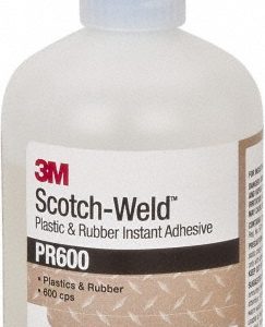 3M Adhesive Glue: 1 lb Bottle, Clear 7100039246