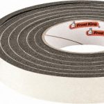 FROST KING 10' Long x 1" Wide, High Density Foam Tape Weatherstripping R511H
