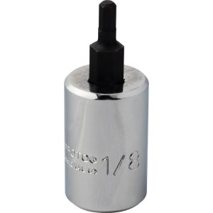 PROTO Hand Hex Bit Socket: 3/8" Drive, 1/8" Hex J49901/8ST