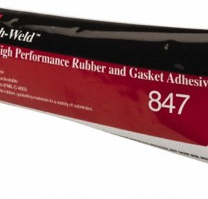 3M Elastic Sealant: 5 oz Tube, Brown, Butyl Rubber 7000000794