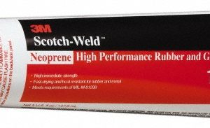 3M Elastic Sealant: 5 oz Tube, Yellow, Butyl Rubber 7000000799