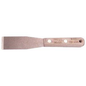 AMPCO Putty Knife: 1-1/4" Wide, Nickel Copper K-21