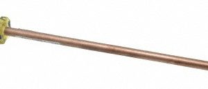 AMPCO Slotted Screwdriver: 25/64" Width, 12" Blade Length S-51