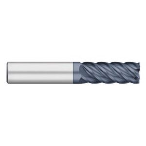 TITAN USA Square End Mill: 3/4" Dia, 1-5/8" LOC, 5 Flute, Solid Carbide TC61948