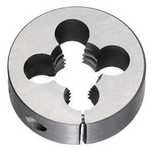 TITAN USA Round Die: 5/8-11, 1-1/2" OD, High Speed Steel TE80851