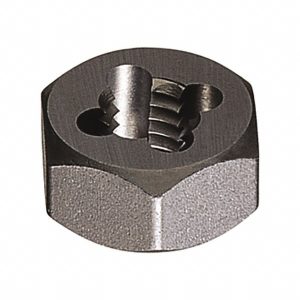 GREENFIELD THREADING Hex Rethreading Die: 1/4-28, Right Hand, Carbon Steel 403116