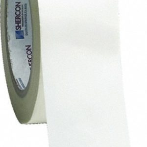 CAPLUGS High Temperature Masking Tape: 36 yd Long, 7.5 mil Thick, White SH-47475