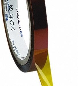 CAPLUGS High Temperature Masking Tape: 36 yd Long, 2.5 mil Thick, Amber SH-10300