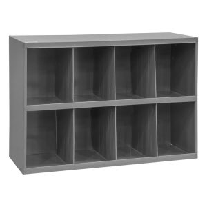 DURHAM 8 Bin, Small Parts Storage Bin 396-95-MSC