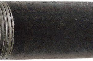 ANVIL Black Pipe Nipple: 1/2" Dia x 1-1/8" Long, Schedule 160 0332809805