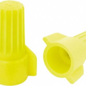 IDEAL Wing Twist-On Wire Connector: Yellow, Flame-Retardant, 2 AWG WT51-B