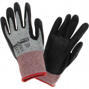 CORDOVA Cut, Puncture & Abrasion-Resistant Gloves: Cordova 3734, Size Small, ANSI Cut A4, ANSI Puncture 4, Polyurethane, HPPE & Glass 3734S