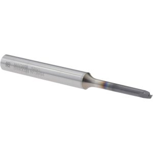 SECO Corner Radius End Mill: 1/8" Dia, 0.2 mm LOC, 0.0148" Radius, 2 Flutes, Solid Carbide 03043583