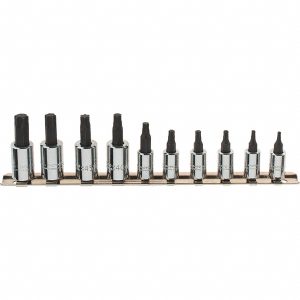 PROTO Torx Bit Socket Set: 10 Pc J4740C