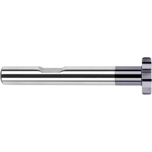 HARVEY TOOL Woodruff Keyseat Cutter: 1-1/2" Cut Dia, 1/4" Cut Width, 3/4" Shank Dia, Straight Tooth 838570-C3