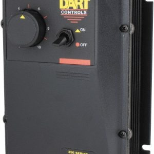 DART CONTROLS DC Motor: Enclosed Enclosure, 2 hp, 30 Nameplate RPM 253G-200E