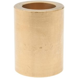 RANDALL BEARINGS Sleeve Bearing: 3/4" ID, 1-1/8" OD, 1-1/2" OAL, Cast Bronze RB121812