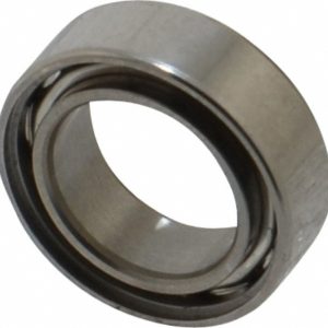 VALUE COLLECTION Miniature Ball Bearing: 0.3125" Bore Dia, 0.5" OD, 0.1562" OAW SR1810