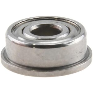 VALUE COLLECTION Miniature Ball Bearing: 0.1875" Bore Dia, 0.5" OD, 0.196" OAW SFR3ZZ