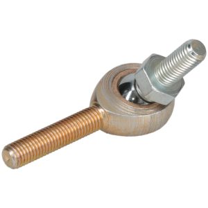 F - K BEARINGS, INC. Ball Joint Linkage Spherical Rod End: 1/4-28" Shank Thread, 1/4" Rod ID, 3/4" Rod OD, 1" Shank Length, 2,168 lb Static Load Capacity M4SBY