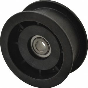 FENNER DRIVES 3/8 Inside x 3" Outside Diam, 1.02" Wide Pulley Slot, Glass Reinforced Nylon Idler Pulley FA3002RB0001