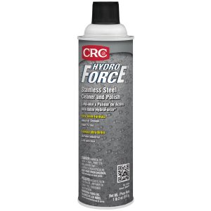 CRC HydroForce Stainless Steel Cleaner and Polish, 18oz 1004976