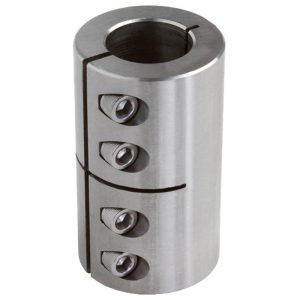 CLIMAX METAL PRODUCTS 5/8" Inside x 1-5/16" Outside Diam, One Piece Split Clamping Collar ISCC-062-062-S