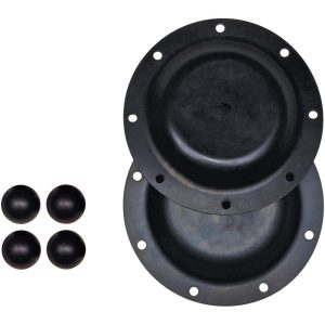 SANDPIPER Diaphragm Pump Fluid Section Repair Kit: Buna-N, Includes (1) Lithium Grease, (2)Diaphragms, (4) Check Balls & (4)Check Seats, Use with S20 Metallic 476.042.360