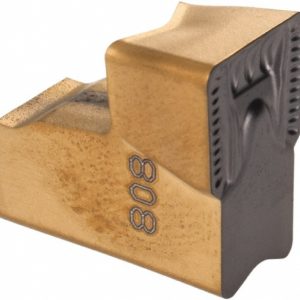 ISCAR Cutoff Insert: TAGB808Y IC808, Carbide, 8.00 mm Cutting Width, 0.3150" Cutting Width 6404053