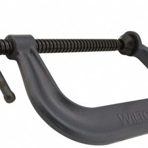 HARGRAVE C-Clamp: 10" Max Opening, 5-3/8" Throat Depth, Forged Steel 20306