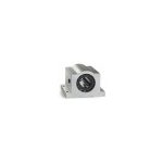 THOMSON INDUSTRIES 1" Inside Diam, 1900/3800 Lbs. Dynamic Capacity, Closed Single Pillow Block Linear Bearing SSUPB16