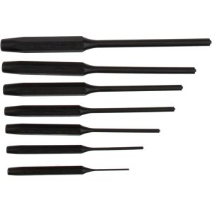 PROTO Proto Pin Punch Set: 7 Piece, 1/16" - 1/4" J49007S2
