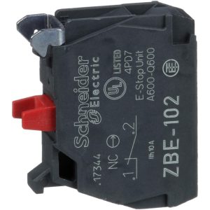 SQUARE D NC, Multiple Amp Levels, Electrical Switch Contact Block ZBE102