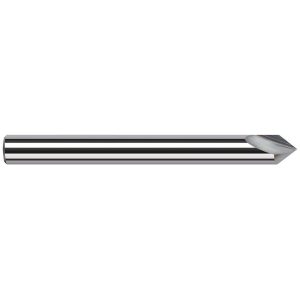 HARVEY TOOL Engraving Cutter: 60 &deg;, 1/8" Dia, Pointed, Solid Carbide 29608