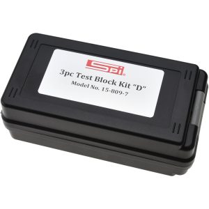 SPI 20 HSD to 90 HSD Hardness, Shore D Scale, Calibration Test Block Kit 15-809-7