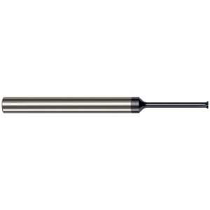 HARVEY TOOL Back Chamfer: 0.115" Dia, 90 &deg;, 0.011" Chamfer, 5 Flutes, Solid Carbide, Burr End 65810-C3
