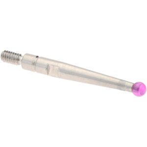 SPI Test Indicator Ball Contact Point: 0.078" Ball Dia, 0.688" Contact Point Length, Ruby 21-067-4