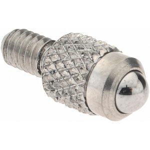 SPI Drop Indicator Cupped Ball Contact Points: #4-48 Thread, 0.1180" Dia, 0.2800" Point Length, Solid Carbide 20-335-6