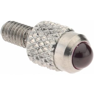 SPI Drop Indicator Cupped Ball Contact Points: M2.5 Thread, 0.2800" Point Length, Ruby 20-344-8