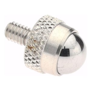 SPI Drop Indicator Cupped Ball Contact Points: #4-48 Thread, 0.2500" Dia, 0.3000" Point Length, Solid Carbide 21-234-0