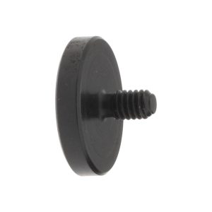 SPI Drop Indicator Flat Button Contact Points: #4-48 Thread, 0.0940" Point Length, Black Oxide Steel 21-255-5