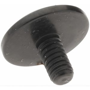 SPI Drop Indicator Radius Button Contact Points: #4-48 Thread, 0.2500" Point Length, Black Oxide Steel 21-235-7